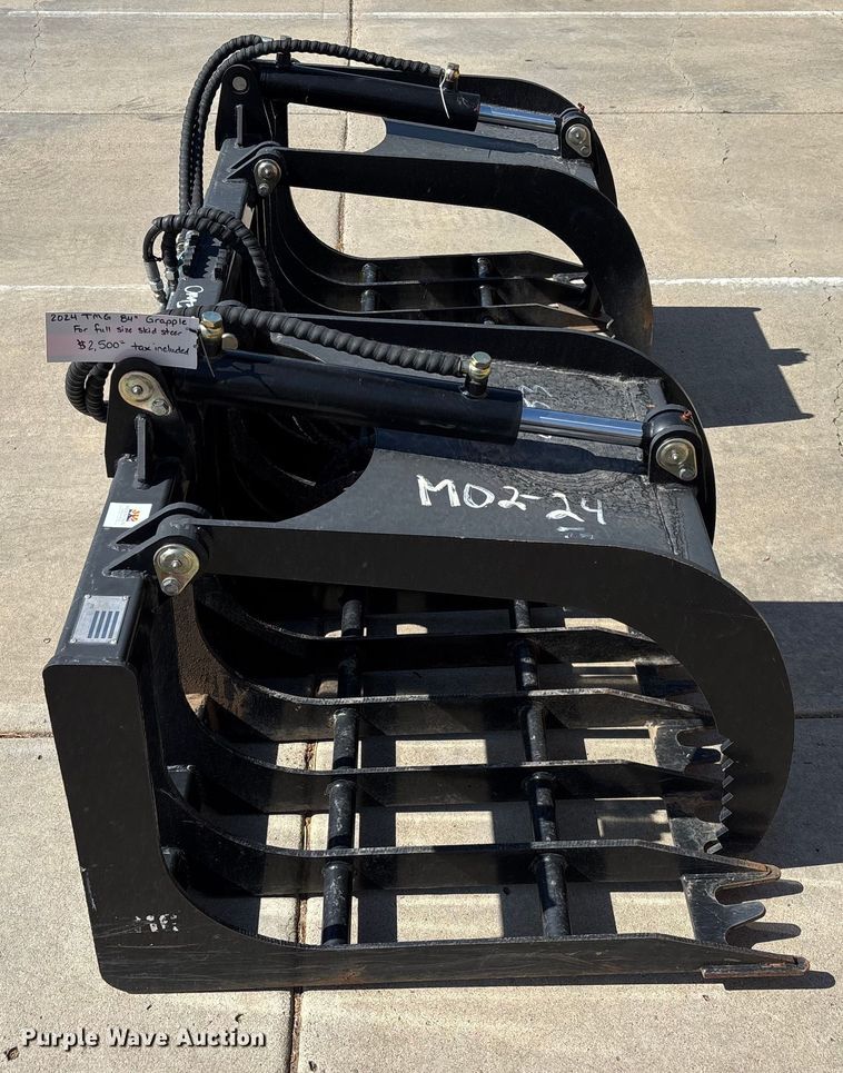 image for item EM5066 TMG TMG-84SG skid steer grapple bucket