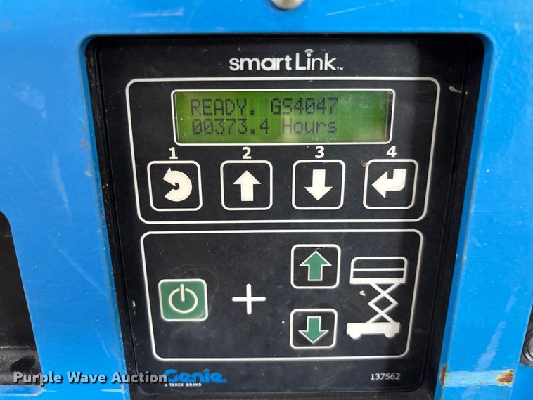 image for item EM5076 2017 Genie  GS-4047 scissor lift