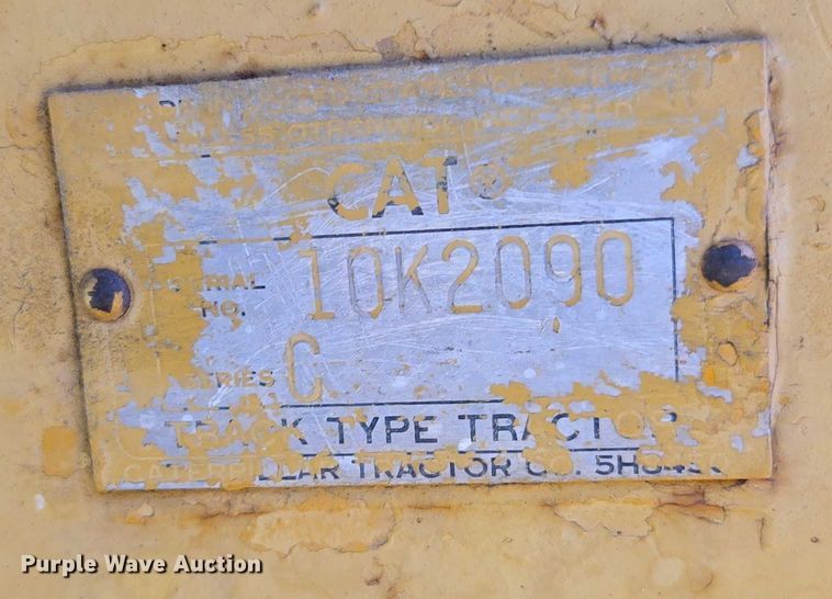 image for item EN2012 1969 Caterpillar D6C dozer