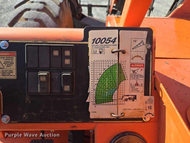 image for item EN2072 2007 JLG SkyTrak 10054 telehandler