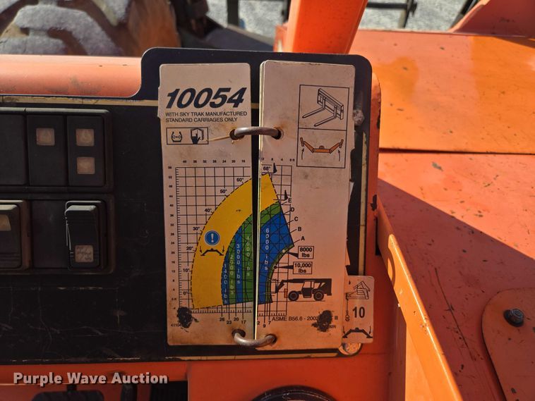 image for item EN2072 2007 JLG SkyTrak 10054 telehandler