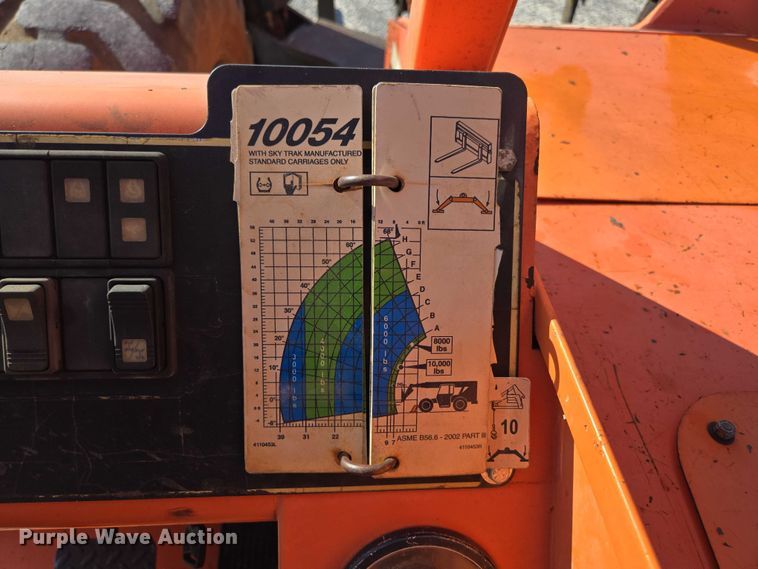 image for item EN2072 2007 JLG SkyTrak 10054 telehandler