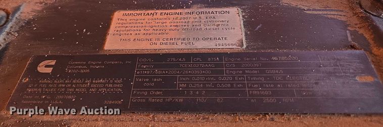 image for item EN2072 2007 JLG SkyTrak 10054 telehandler