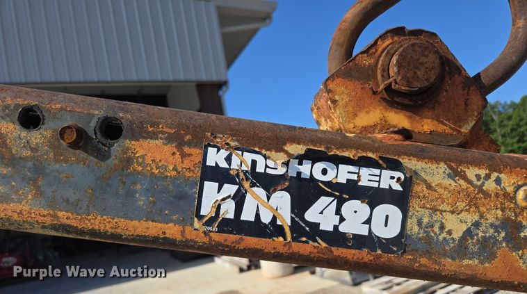 image for item EN2077 2007 Kinshofer KM420 crane pallet forks