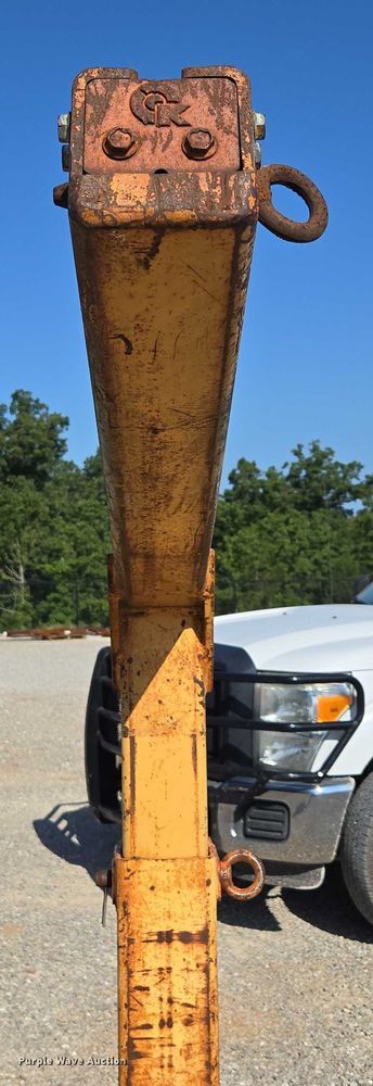 image for item EN2077 2007 Kinshofer KM420 crane pallet forks