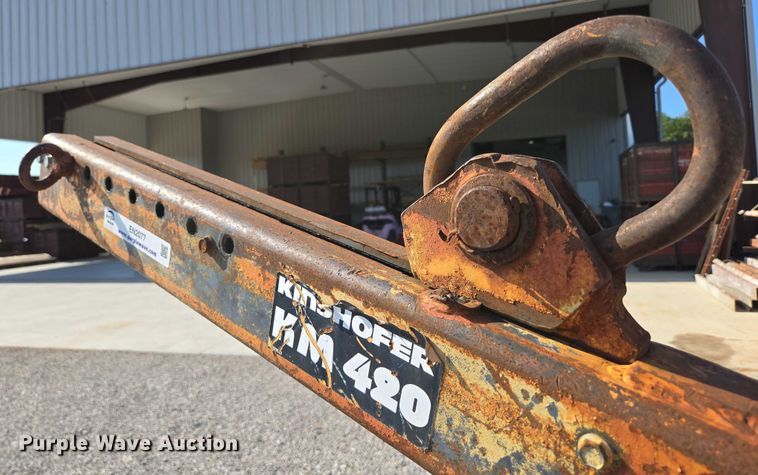 image for item EN2077 2007 Kinshofer KM420 crane pallet forks