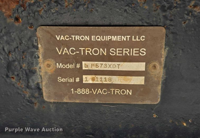 image for item EN2079 Vermeer Vac-Tron L P573XDT vacuum excavator