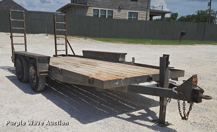 image for item EN2083 1995 Belshe equipment trailer