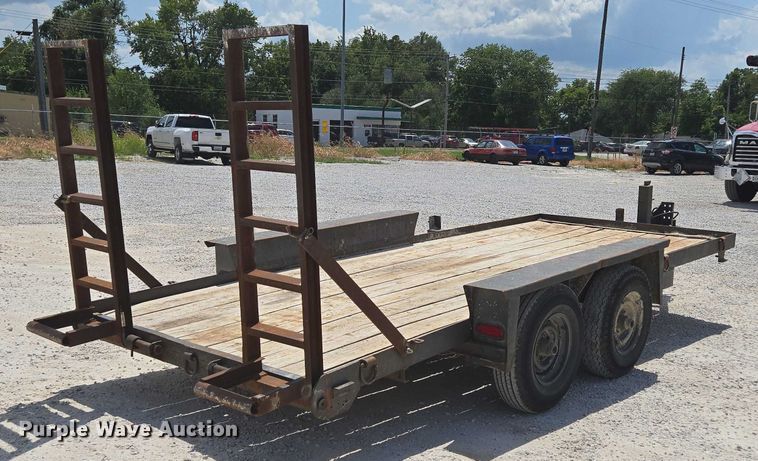 image for item EN2083 1995 Belshe equipment trailer