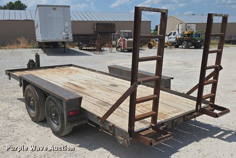 image for item EN2083 1995 Belshe equipment trailer