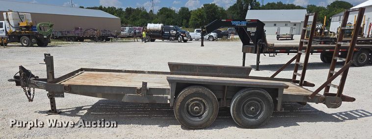 image for item EN2083 1995 Belshe equipment trailer