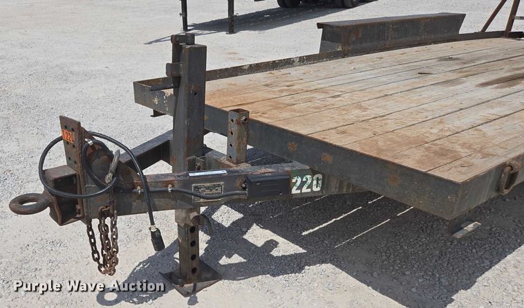 image for item EN2083 1995 Belshe equipment trailer