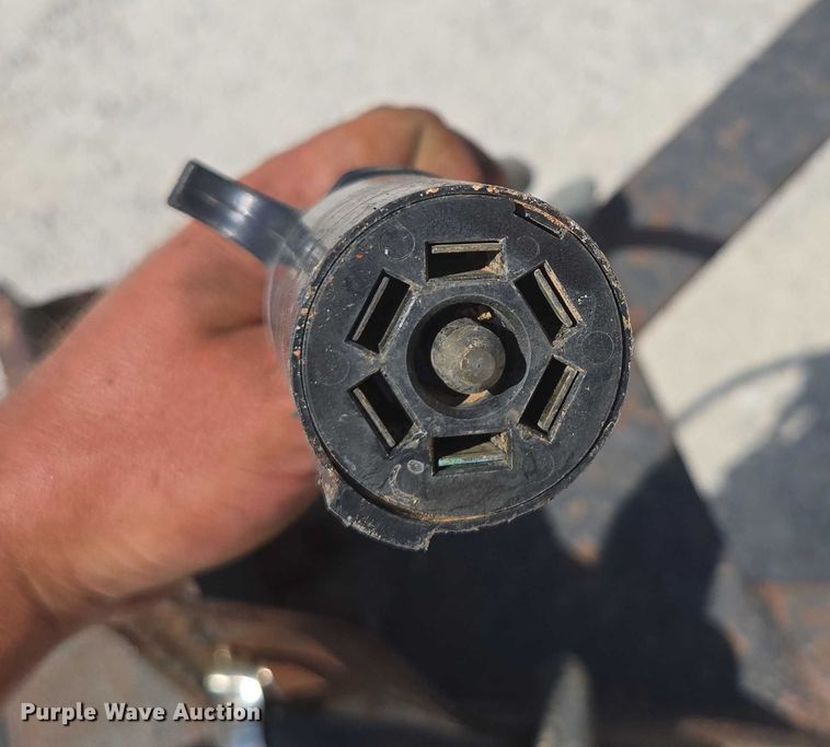 image for item EN2083 1995 Belshe equipment trailer