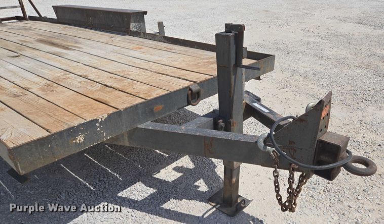 image for item EN2083 1995 Belshe equipment trailer