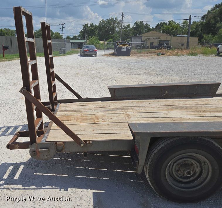 image for item EN2083 1995 Belshe equipment trailer