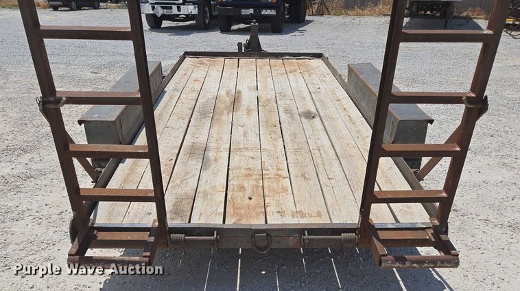 image for item EN2083 1995 Belshe equipment trailer