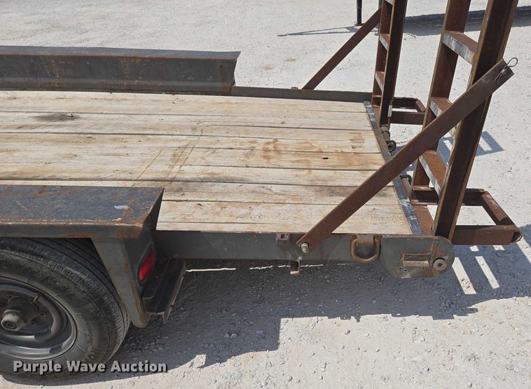 image for item EN2083 1995 Belshe equipment trailer