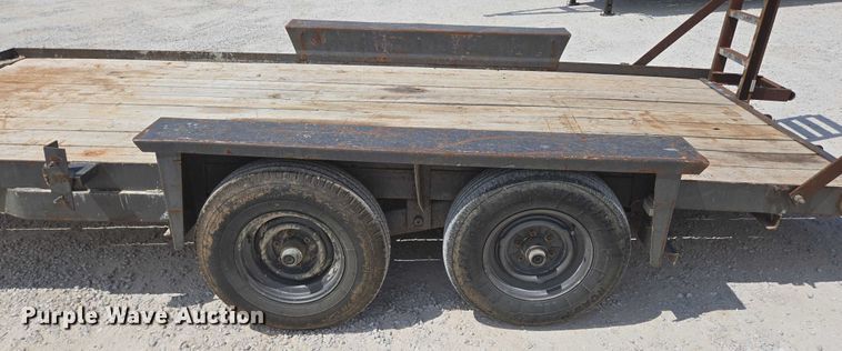 image for item EN2083 1995 Belshe equipment trailer