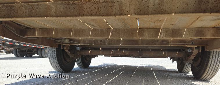 image for item EN2083 1995 Belshe equipment trailer