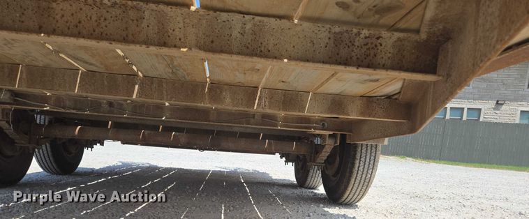 image for item EN2083 1995 Belshe equipment trailer