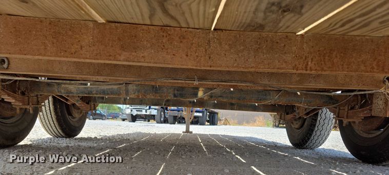 image for item EN2083 1995 Belshe equipment trailer