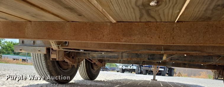 image for item EN2083 1995 Belshe equipment trailer