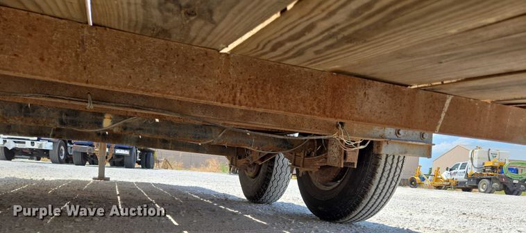 image for item EN2083 1995 Belshe equipment trailer