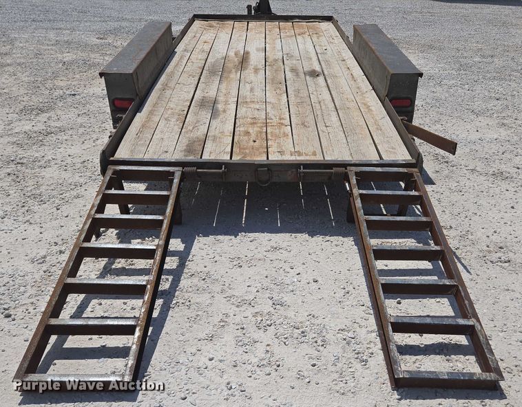 image for item EN2083 1995 Belshe equipment trailer