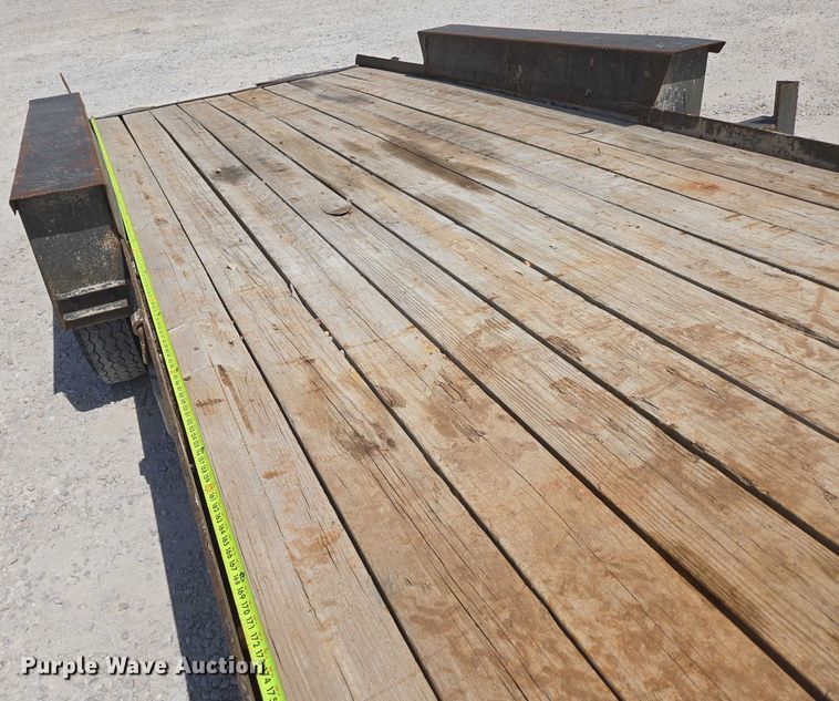 image for item EN2083 1995 Belshe equipment trailer