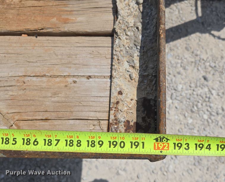 image for item EN2083 1995 Belshe equipment trailer