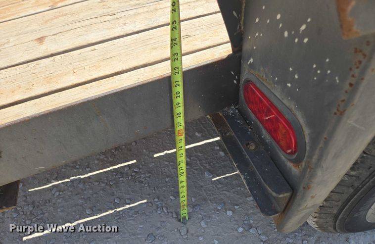 image for item EN2083 1995 Belshe equipment trailer