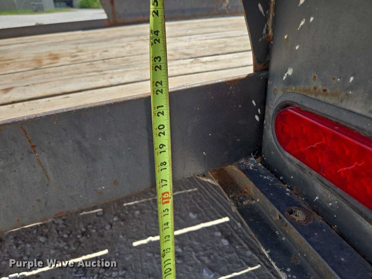 image for item EN2083 1995 Belshe equipment trailer