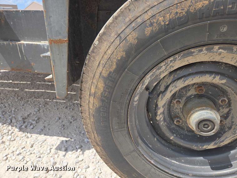 image for item EN2083 1995 Belshe equipment trailer