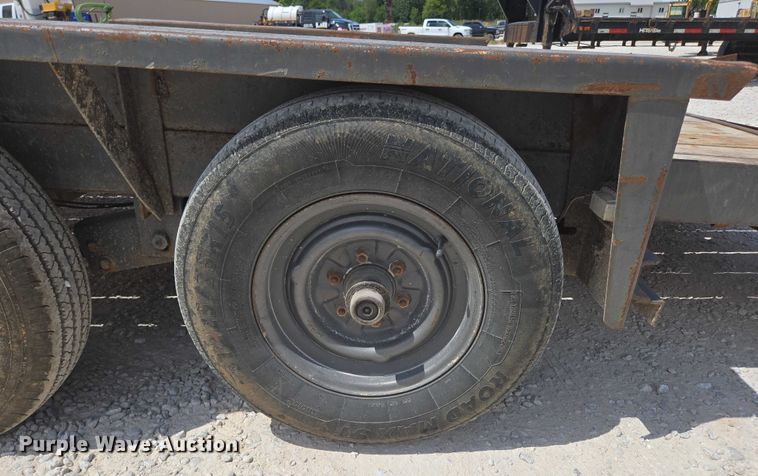 image for item EN2083 1995 Belshe equipment trailer