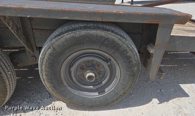 image for item EN2083 1995 Belshe equipment trailer