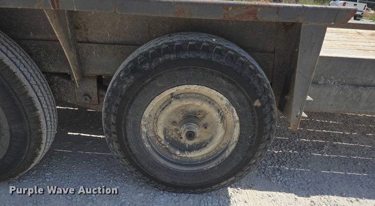 image for item EN2083 1995 Belshe equipment trailer