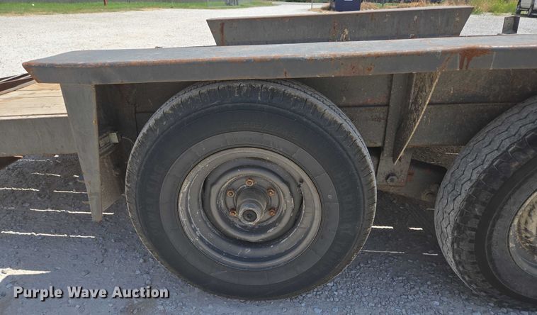 image for item EN2083 1995 Belshe equipment trailer