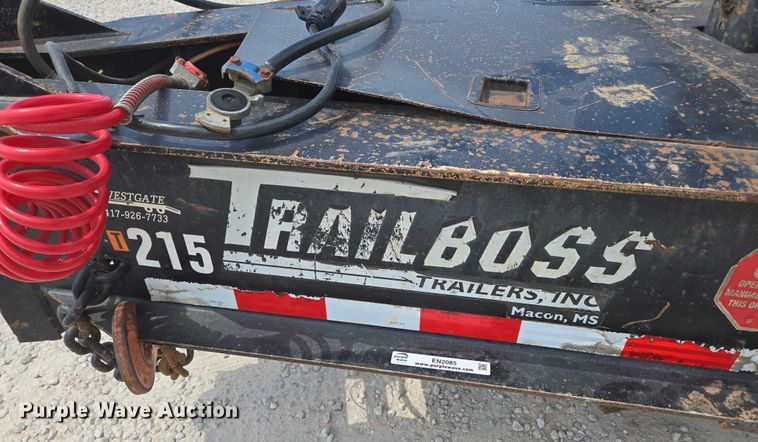 image for item EN2085 2015 Trailboss Trailers equipment trailer