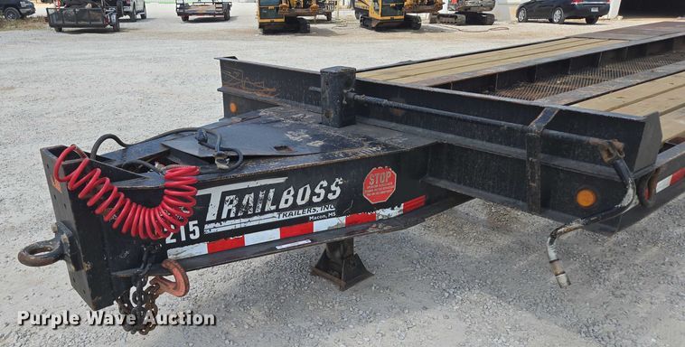image for item EN2085 2015 Trailboss Trailers equipment trailer