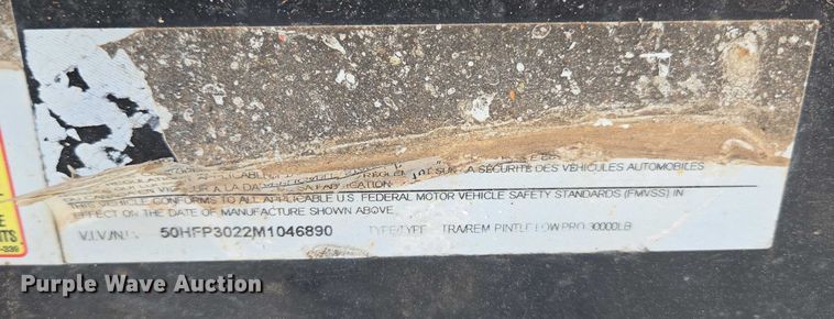 image for item EN2086 2021 Norstar equipment trailer