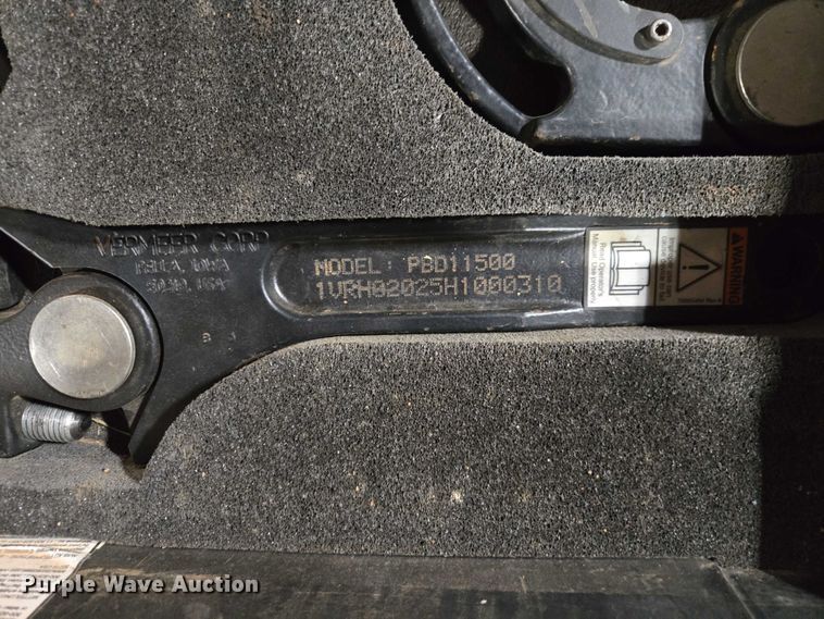 image for item EN2089 Vermeer TB15000 breakout bench