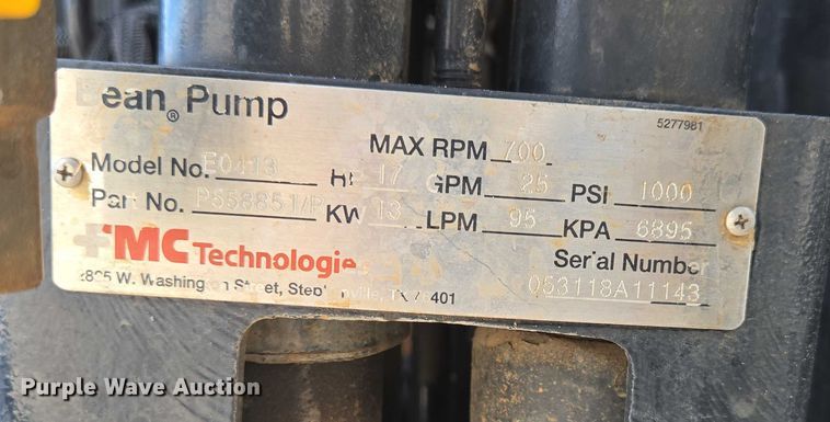 image for item EN2095 2019 Vermeer D10X15III Navigator S3 directional boring unit