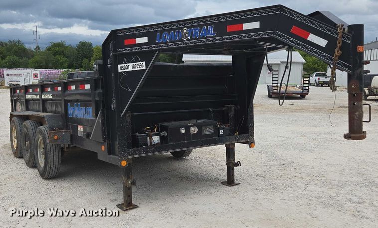 image for item EN2097 2015 Load Trail dump trailer