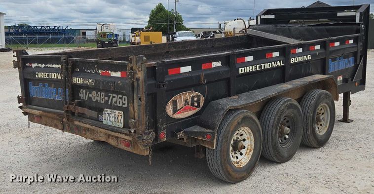 image for item EN2097 2015 Load Trail dump trailer