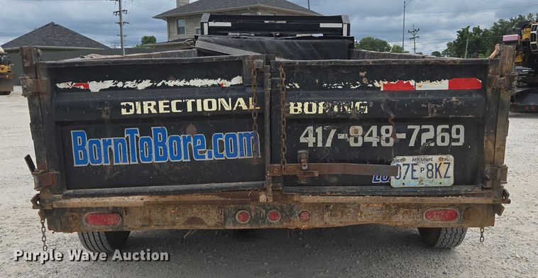 image for item EN2097 2015 Load Trail dump trailer