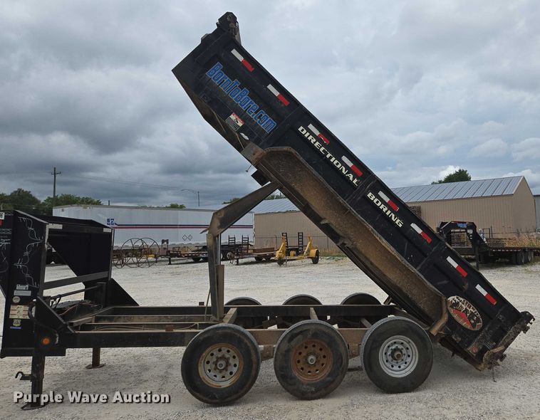 image for item EN2097 2015 Load Trail dump trailer