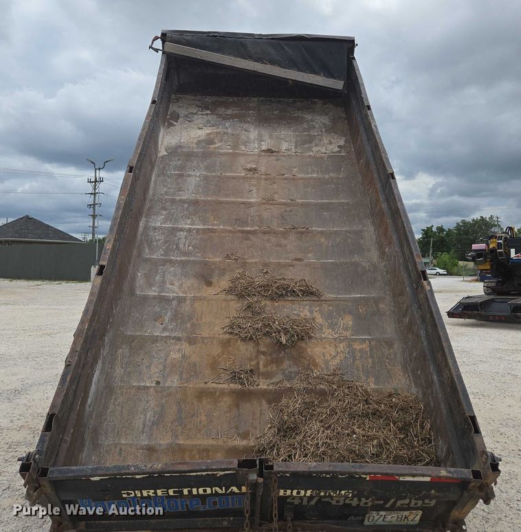 image for item EN2097 2015 Load Trail dump trailer