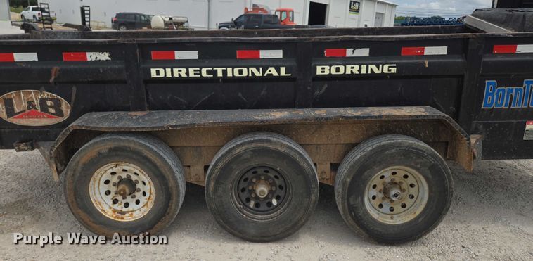 image for item EN2097 2015 Load Trail dump trailer