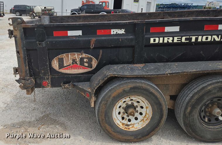 image for item EN2097 2015 Load Trail dump trailer
