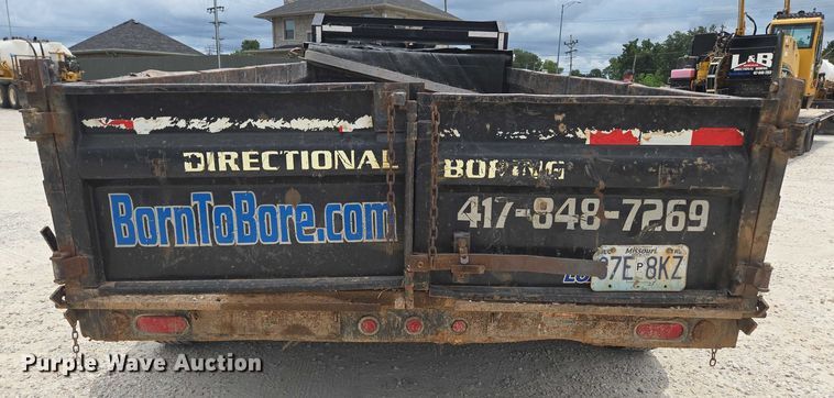 image for item EN2097 2015 Load Trail dump trailer